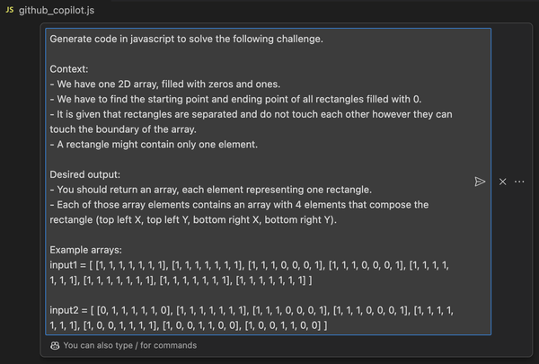 当我按下快捷键时GitHub Copilot的提示小部件弹出