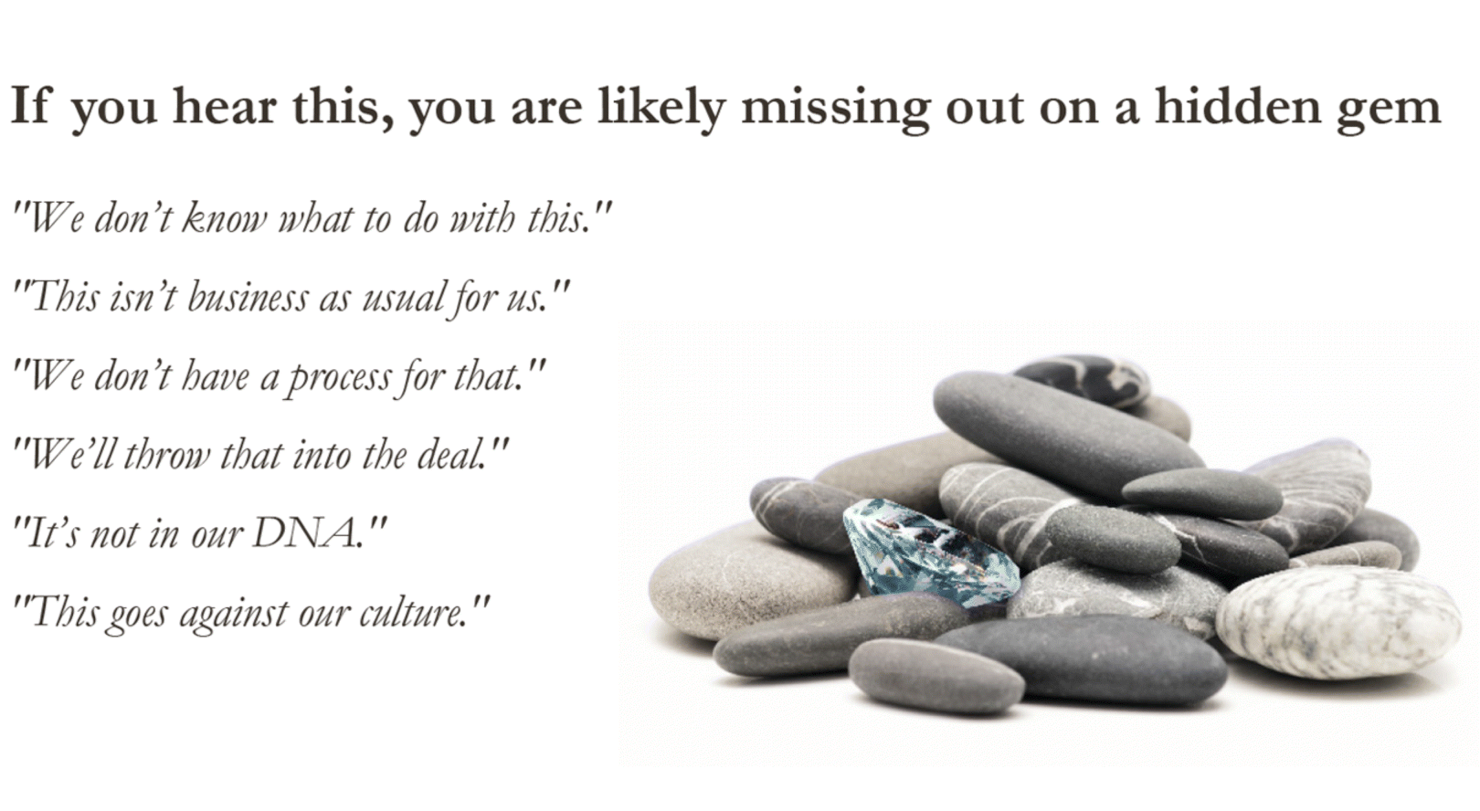 图2.3 隐藏宝石的迹象