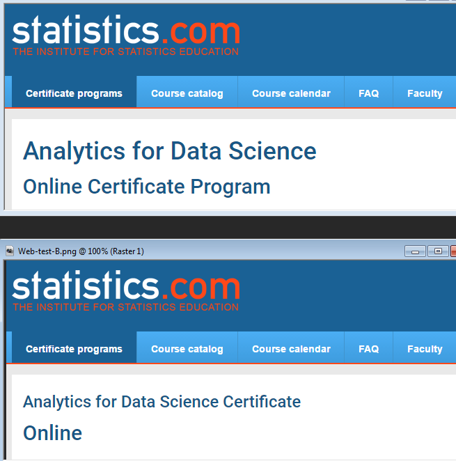 图3-2. 营销人员持续测试一种网页展示对另一种的效果