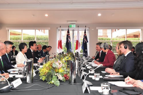 图片：日澳”2+2”（2024年9月）