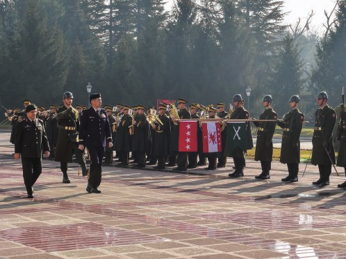 土耳其陆军为森下陆幕长举行仪仗（2025年1月）