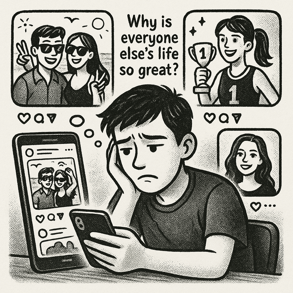 社交比较示意图